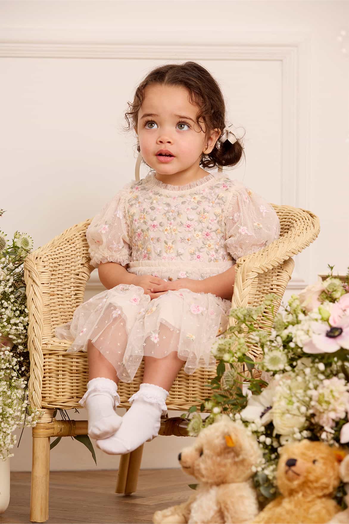 Garland Ribbon Baby Dress