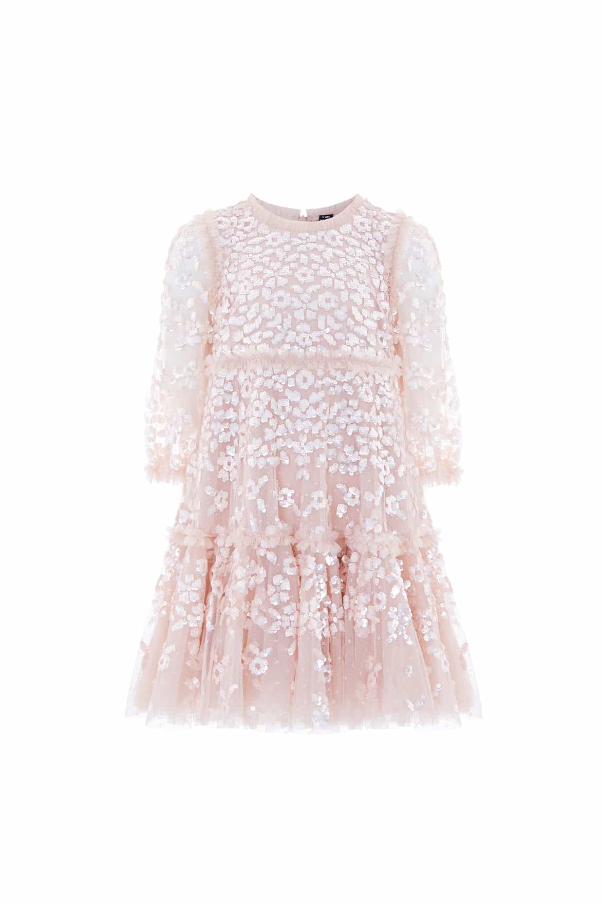 Maeva Long Sleeve Kids Dress