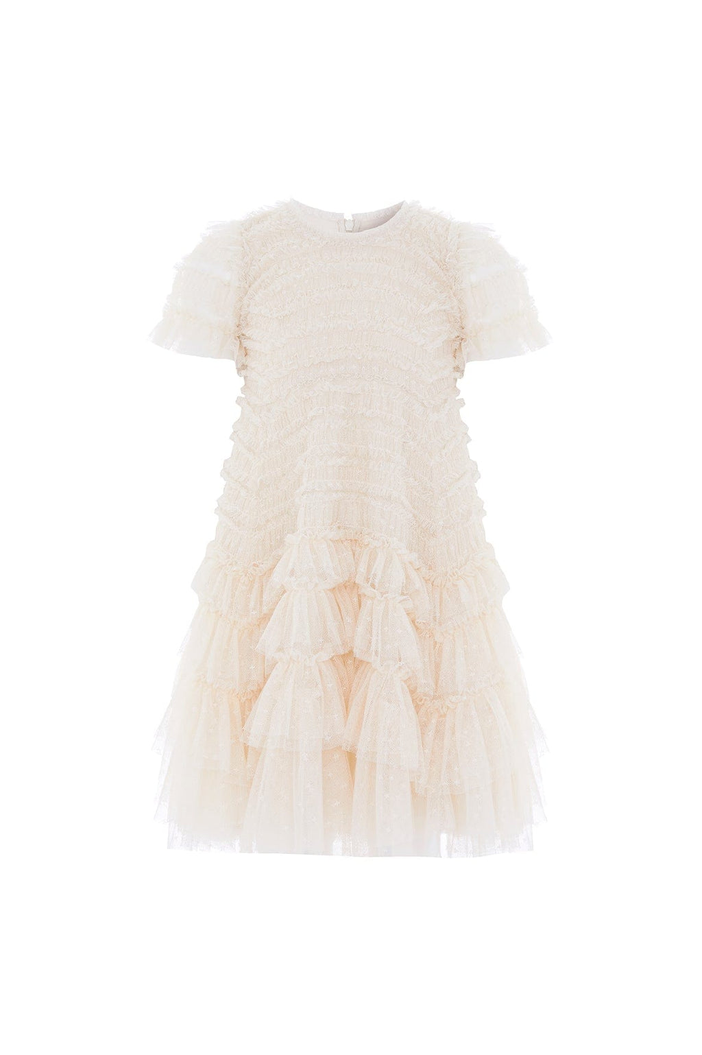 Valentine Ruffle Kids Dress